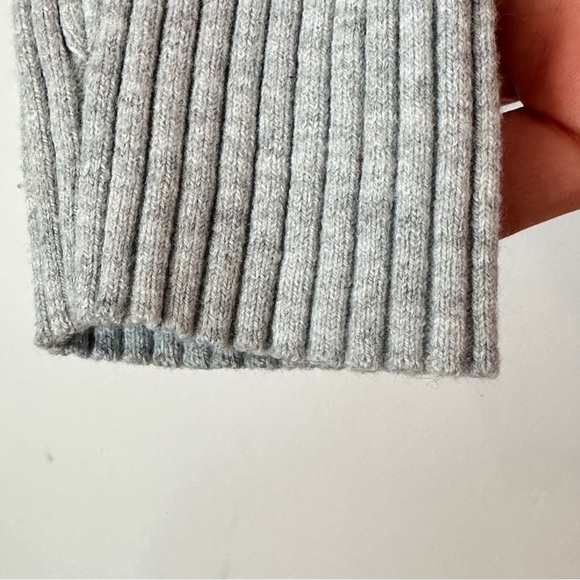 Aerie Women’s Gotta Jet Gray Polo Cropped Stretch Cardigan Sz M - Picture 8 of 10